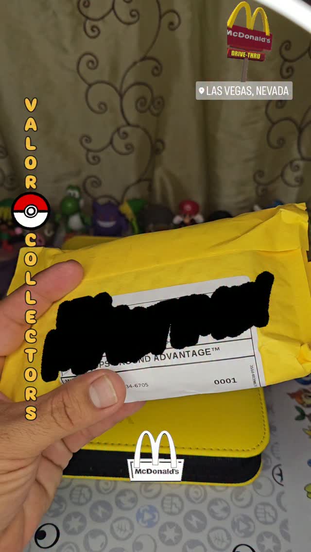 McDonald's 25th anniversary Pokémon collection! All 50, 25 holo