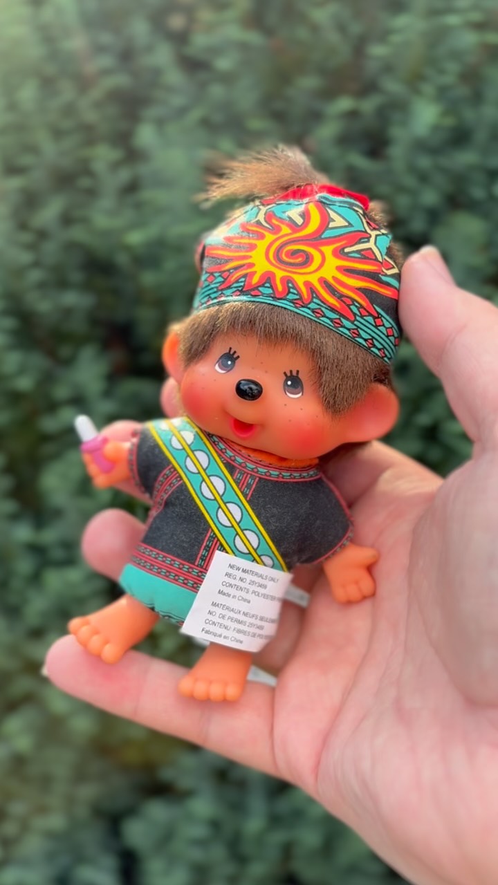 RARE !!! Monchhichi 35th Anniversary ~~~ Monchhichi 35th