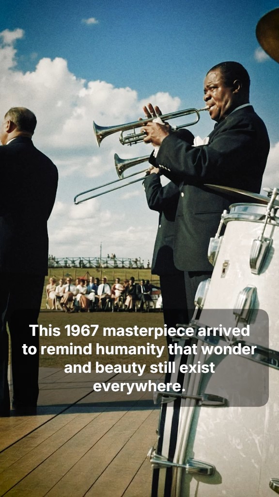In October of 1957, 'Louis Armstrong Meets Oscar Peterson' was
