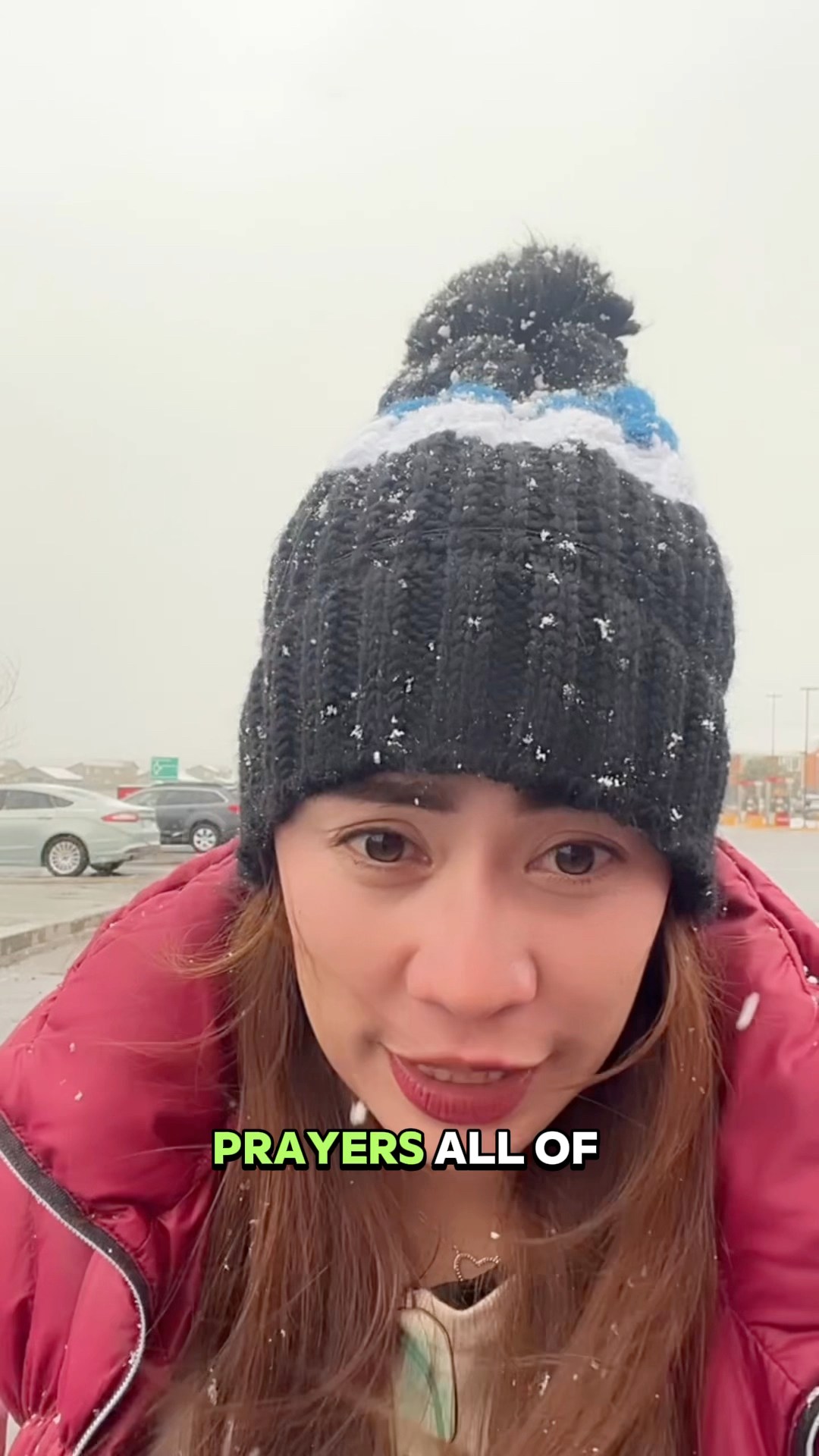 Sharing my first snow experience. It was truly unexpected but ...