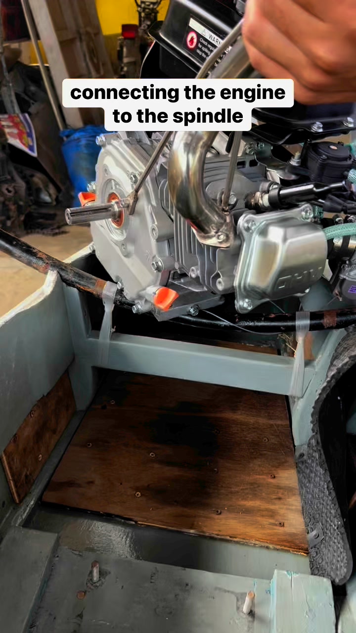 How to connect engine to the spindle?🤷‍♂️ #fbreelsfypシ゚viralfbreelsfypシ ...