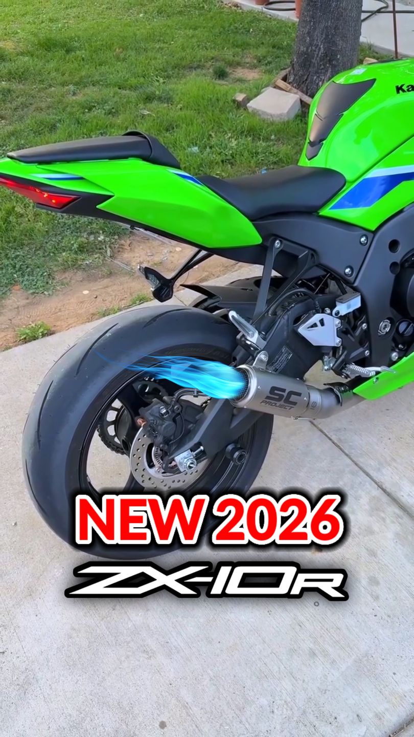 NEW 2026 ZX10R SC-Project CR-T Exhaust Sound #zx10r #exhaust