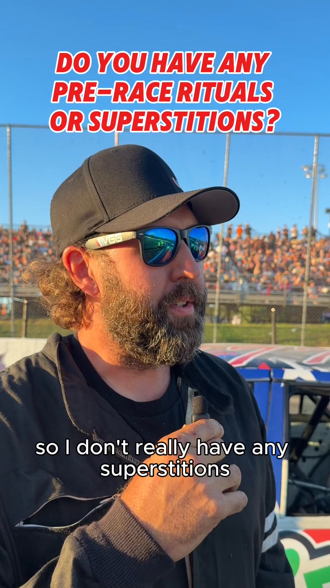 Sounds like there were some pre-race jitters at the New England 900 ...