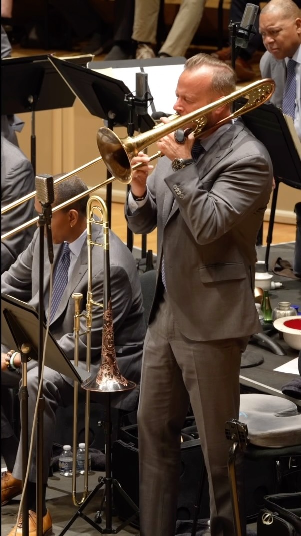 Andre Hayward's jazz performance at Lincoln Center