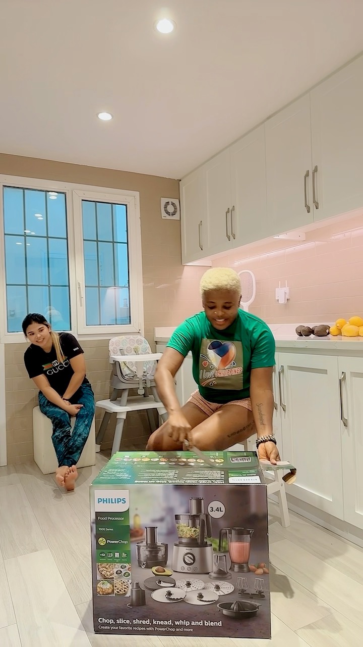 Unbox my 500k maxi food processor with me