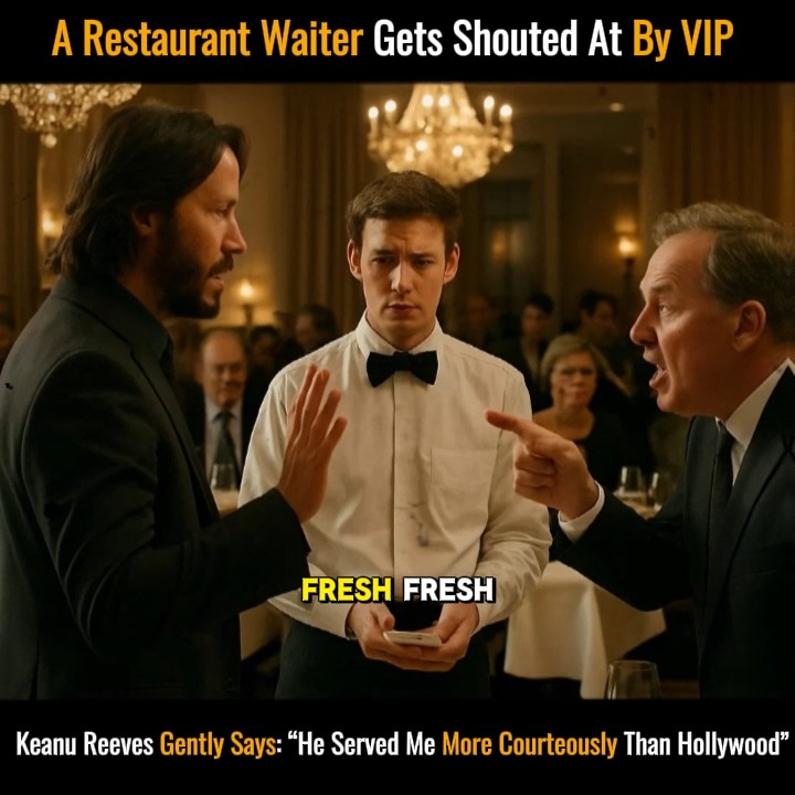 A Restaurant Waiter Was Yelled At By A VIP Customer – Keanu Reeves ...