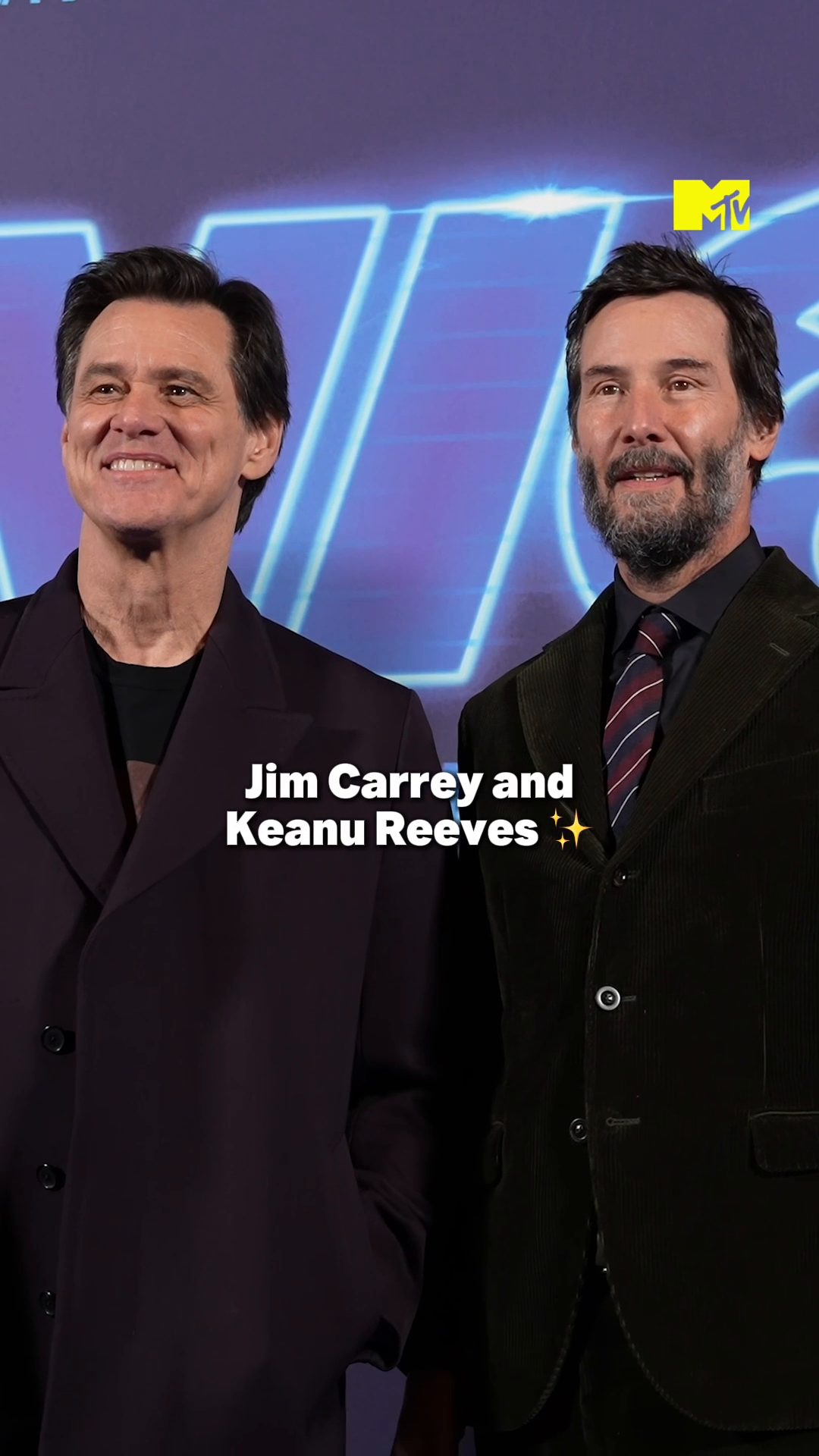 Jim Carrey and Keanu Reeves are the ultimate dynamic duo at the # ...