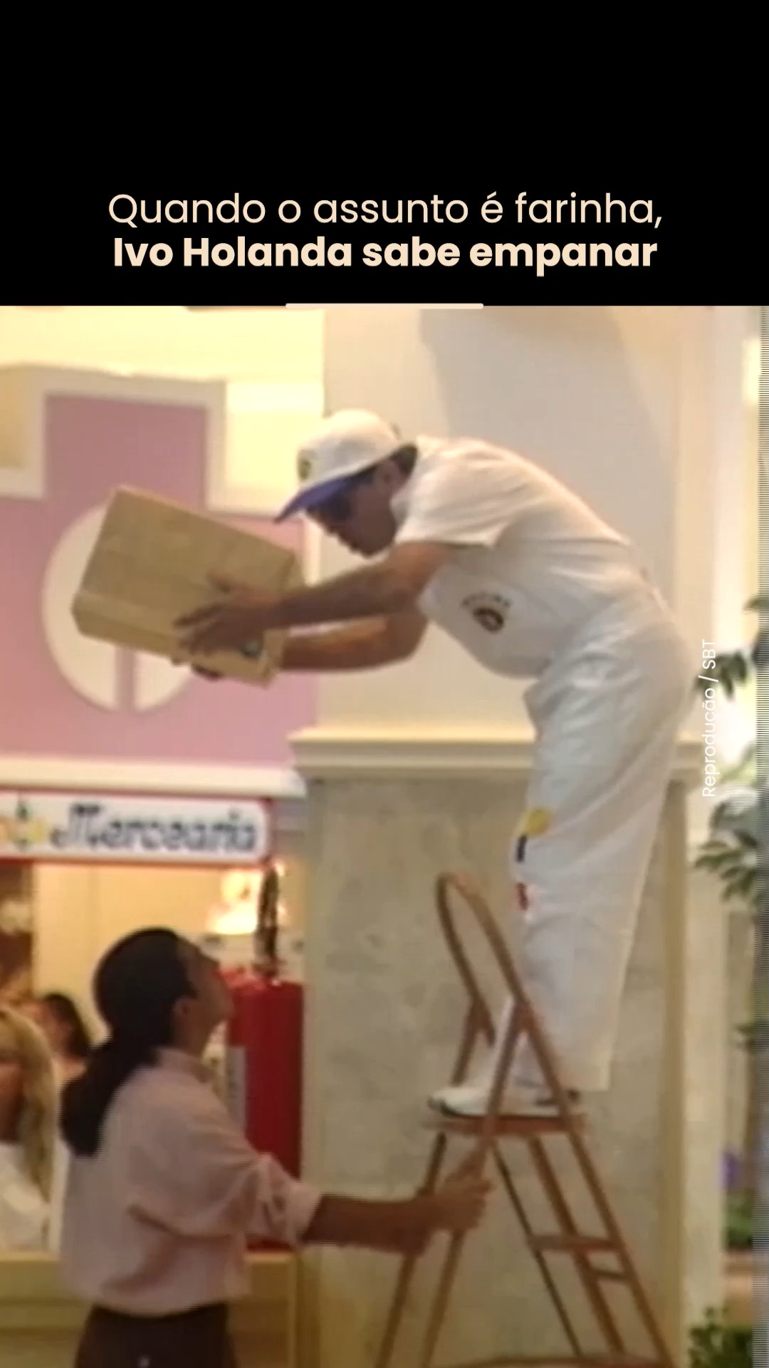 Ivo Holanda fez geral comer farinha #camerasescondidas #pegadinhas # ...