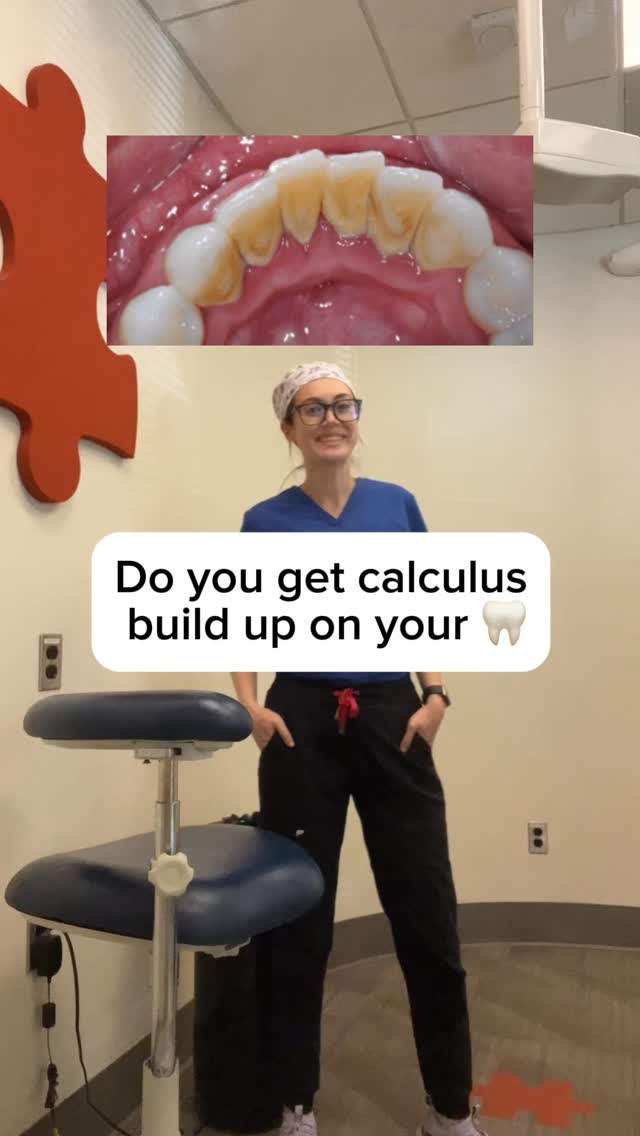Do you notice calculus buildup on your teeth? 🦷 This could be a sign of ...