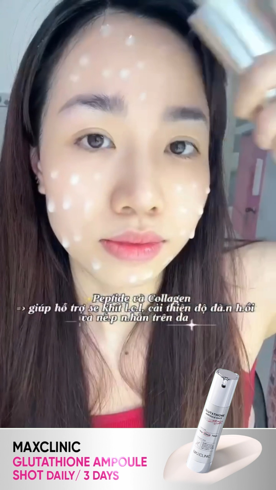 glutathione ampoule shot daily Lần đầu thử Shot? Bắt đầu từ 🩷, Với 50.000 spicules, Maxclinic Ampoule Daily được thiết kế cho routine chăm da mỗi ngày., Công nghệ SPITATHIONE REEDLE™ kết hợp Sleep and Anti-Anxiety Support