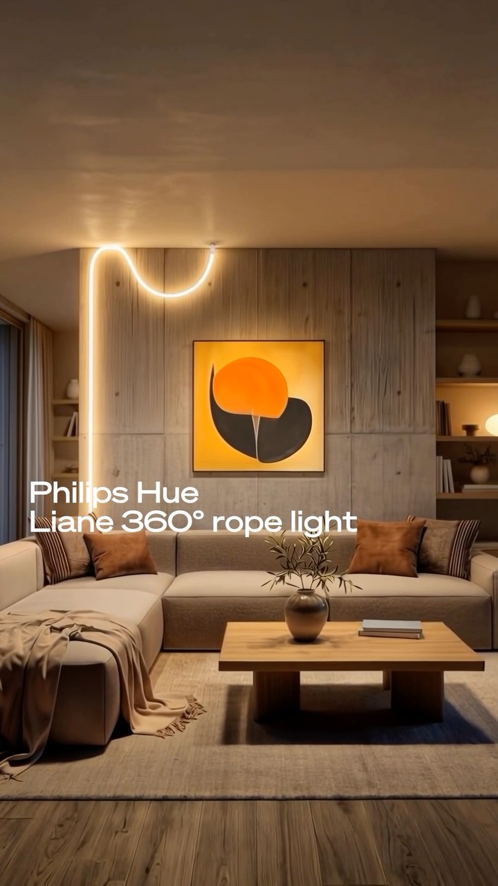 フロアスタンド Philips Hue Liane Wall Light LED Meet Philips Hue Liane 360°. 360° light that brings your walls and