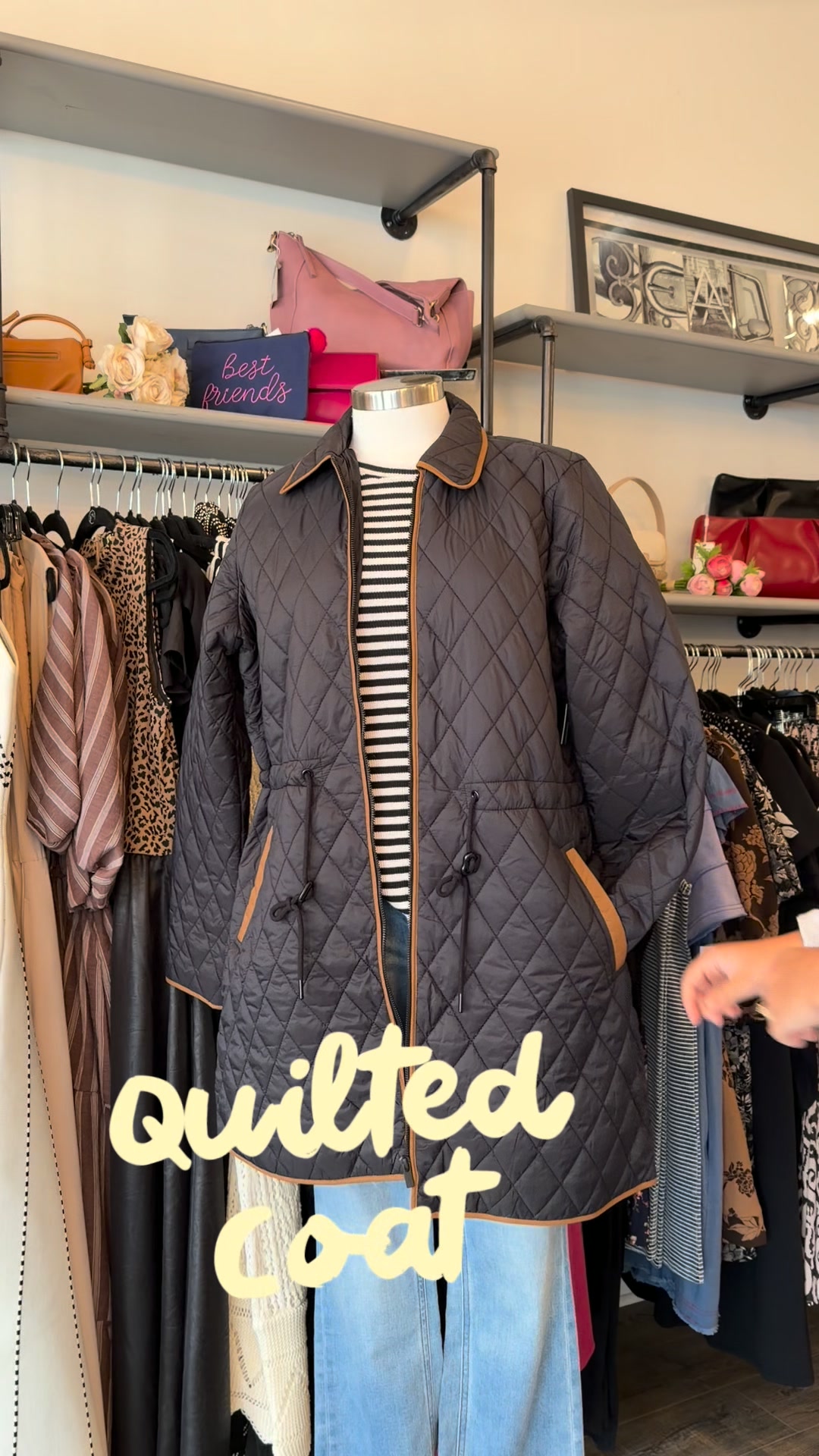 little blue dress princeton il Liverpool does it again with this Quilted Coat fearing a full zip and cinched waist! Medium Formal dress
