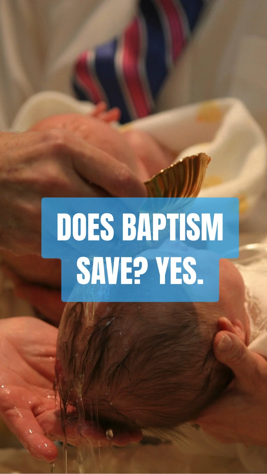 DOES BAPTISM SAVE? | Catholic and Proud | Facebook
