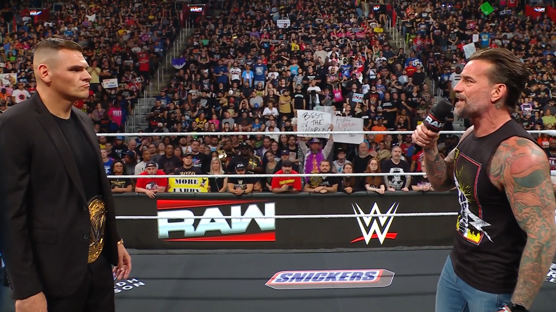 Retour en 2006, Match de l'Échelle entre Rob Van Dam et Sabu, le ...