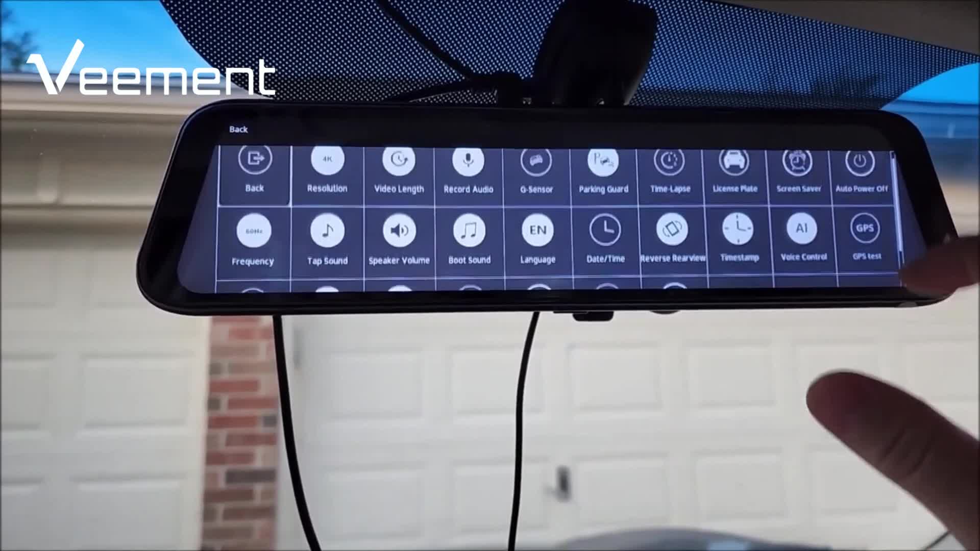 Veement VU12 Mirror dash cam install and review from 👉The O