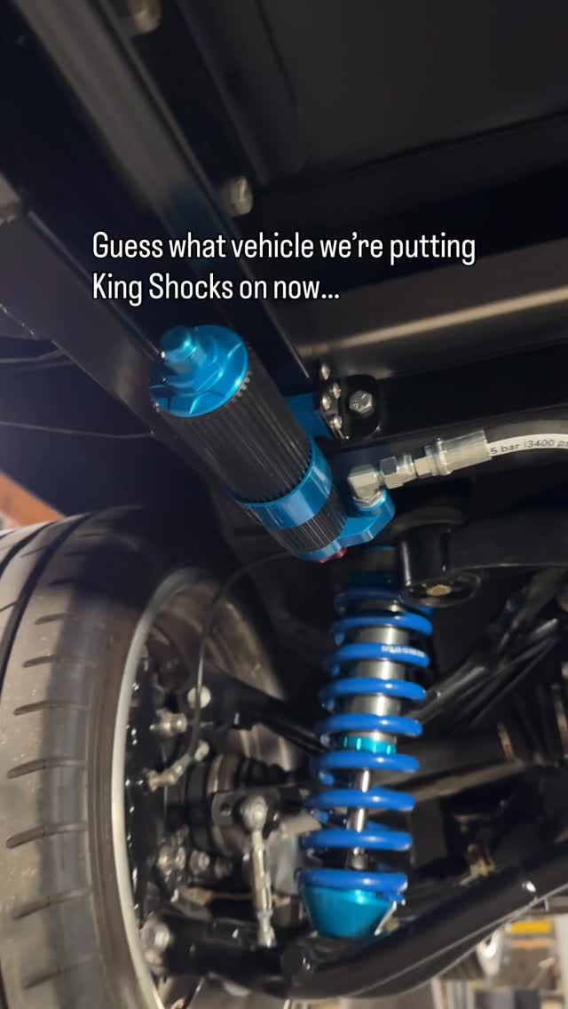 Did you guess before we showed you? It’s amazing what a set of shocks ...