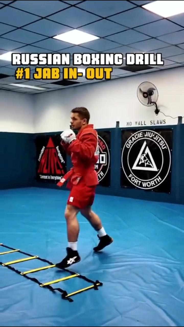 Use this Boxing Ladder Drill to Practice your Soviet Pendulum Step # ...