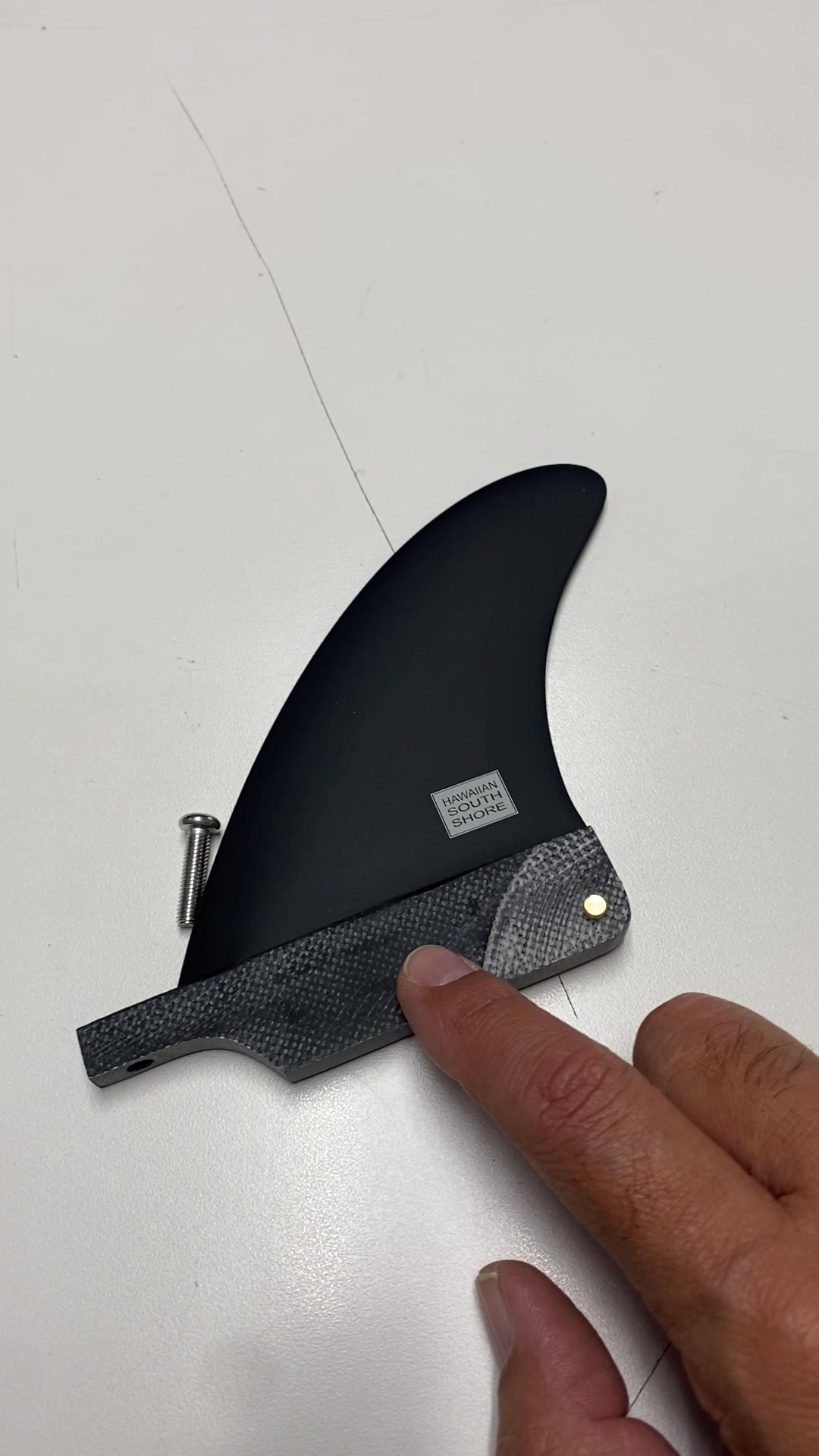 Check it out! Our HawaiianSouthShore Small Box Fin 3.5
