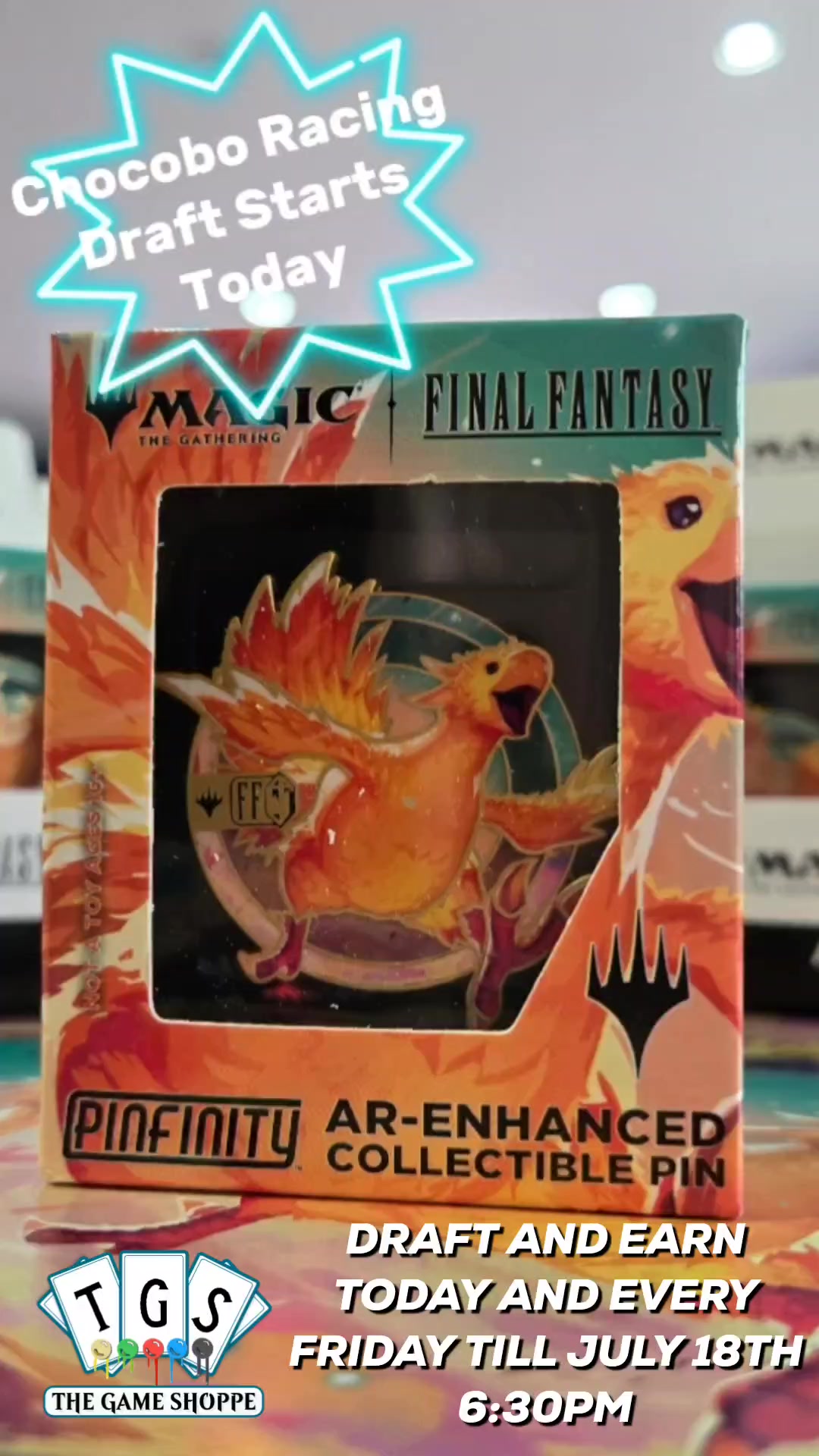 Here's the lowdown on what an MTG Chocobo Racing draft event