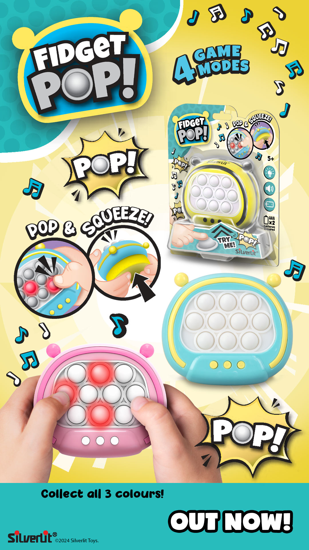 Introducing Fidget Pop! 🤩 Pop buttons for sounds and satisfying ...