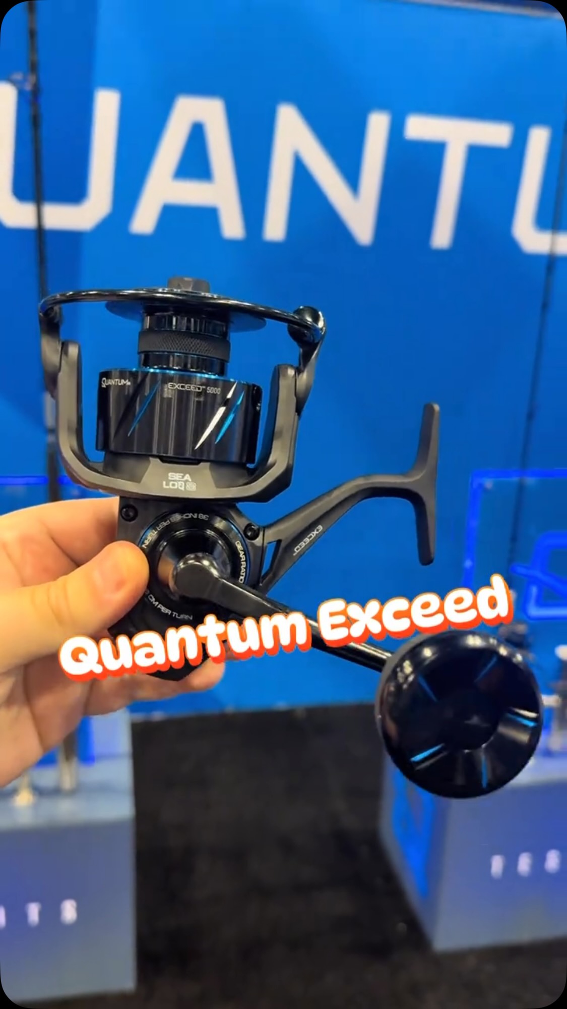 The Quantum Exceed is Quantum's new top of the line spinning Reel
