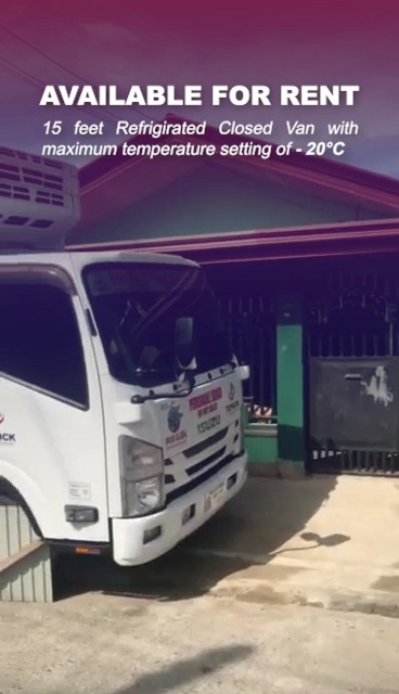 FOR RENT! Refrigerated 15Ft Closed Van with Maximum Temperature Setting ...