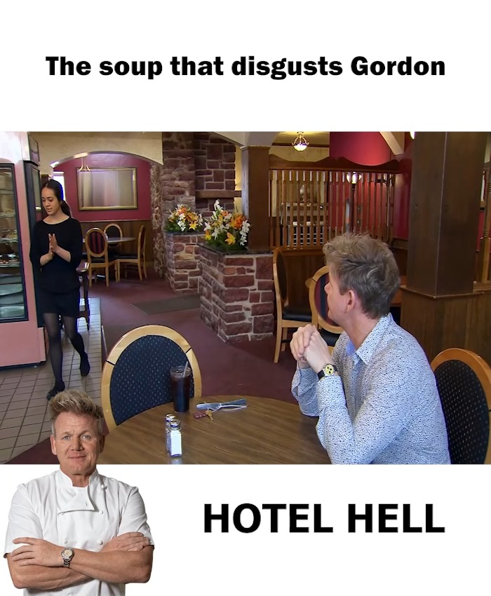 The soup that disgusts Gordon - Gordon Ramsay Full Episode 2024 #hotel ...