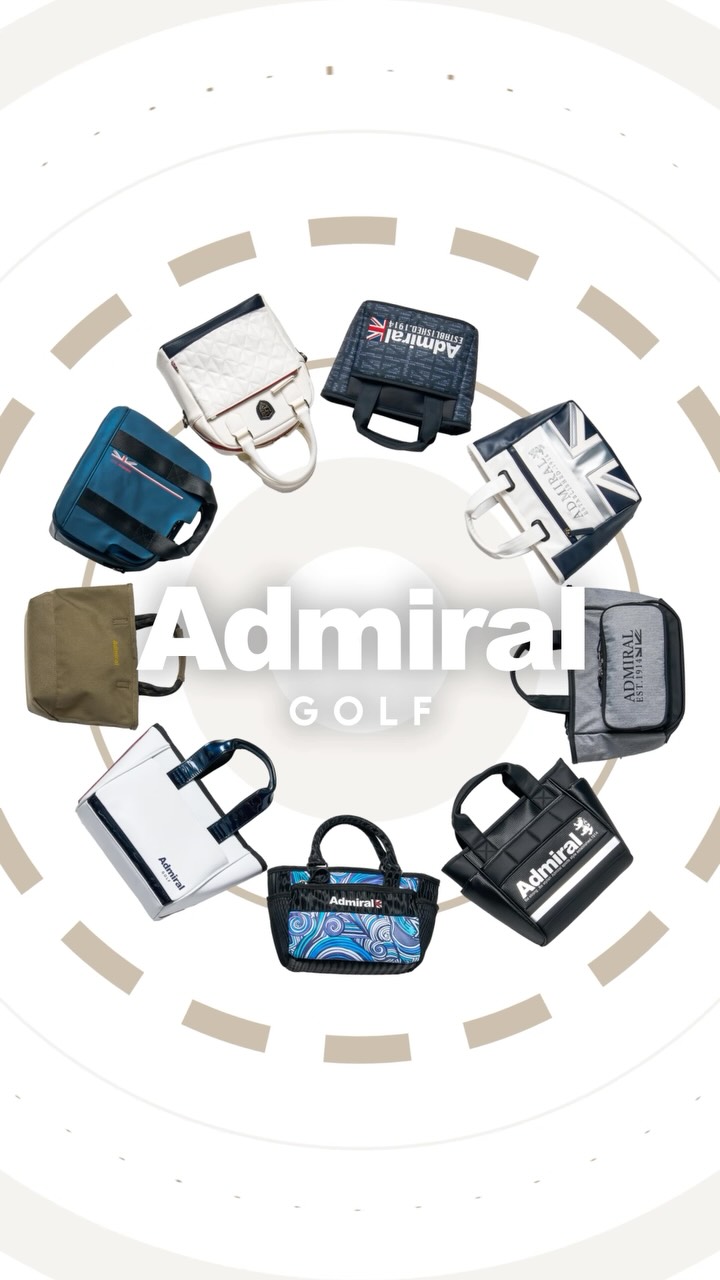 ウェアだけじゃない、Admiral Golfの2026FW アクセサリーコレクション