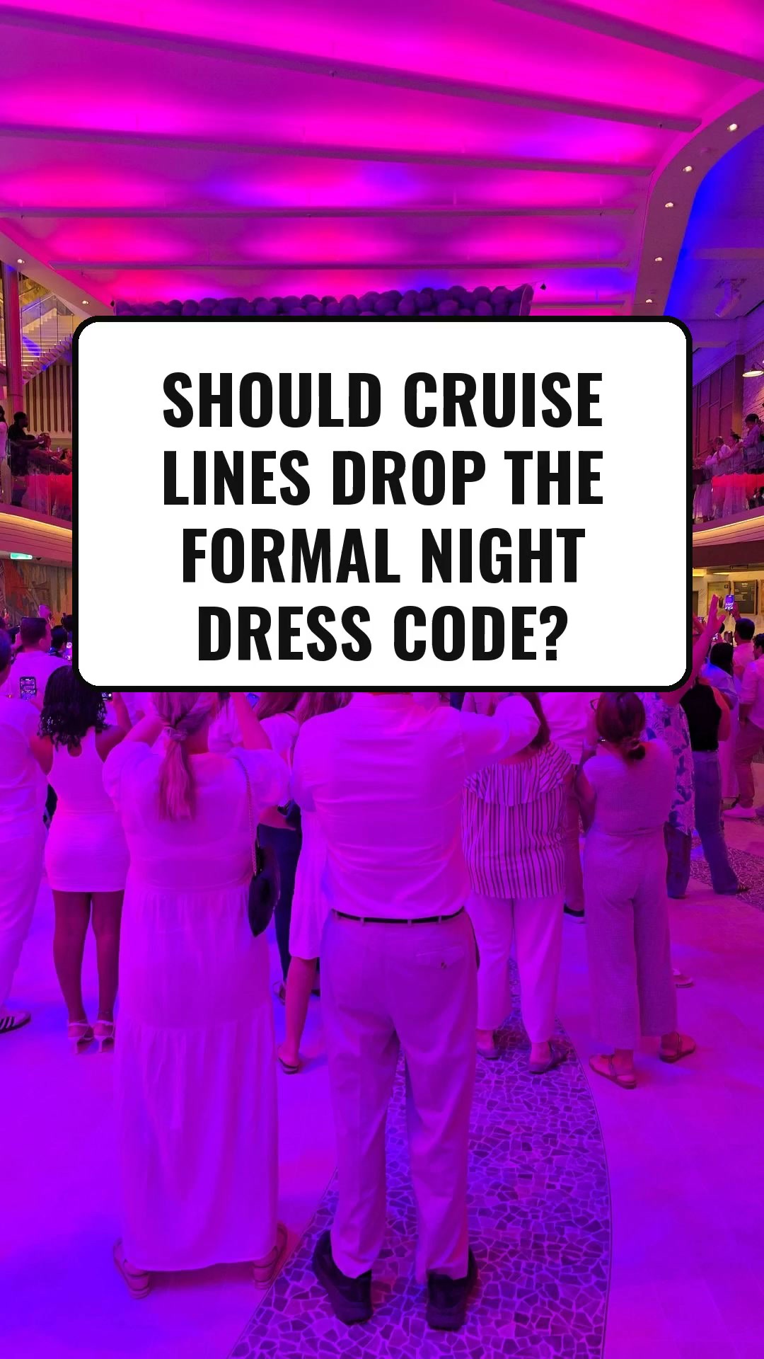 carnival cruise formal dinner dress code Do you care if other people don't up on night on a cruise? Colour:MULTI FLORAL PRINT Tori Cap Sleeve A-line Chocolate Bloom Dress Cruise captains dinner