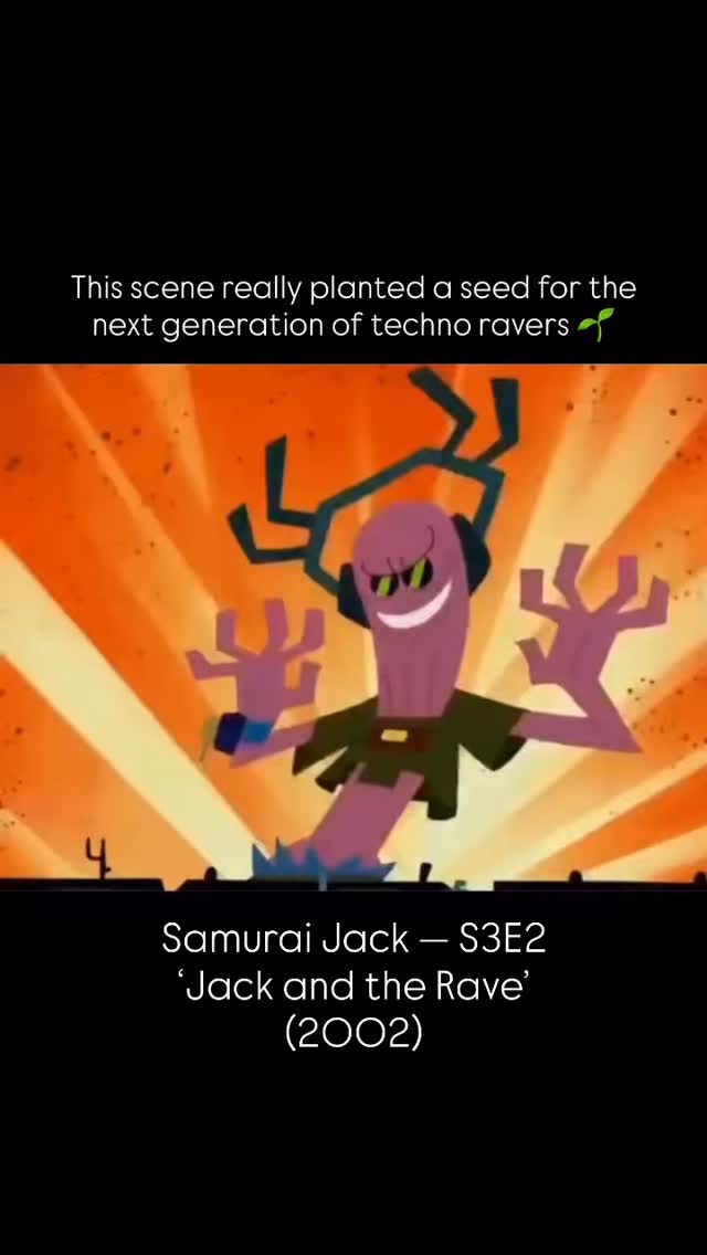 Jack and the Rave 👾 Samurai Jack walks into a rave — and unknowingly ...