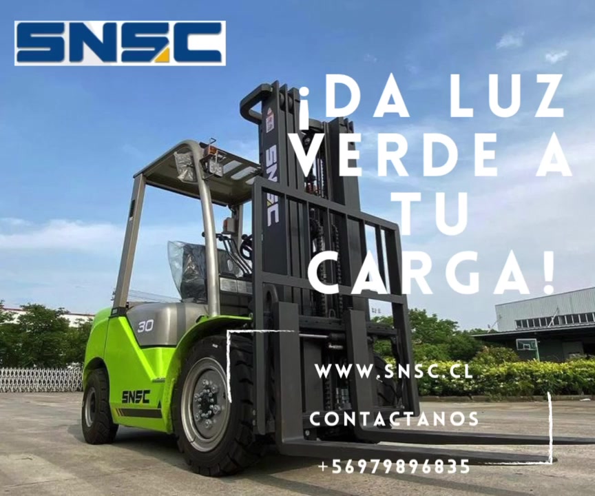 Conoce nuestra nueva grúa horquilla SNSC 🏋️ Motor diésel Isuzu japonés ...