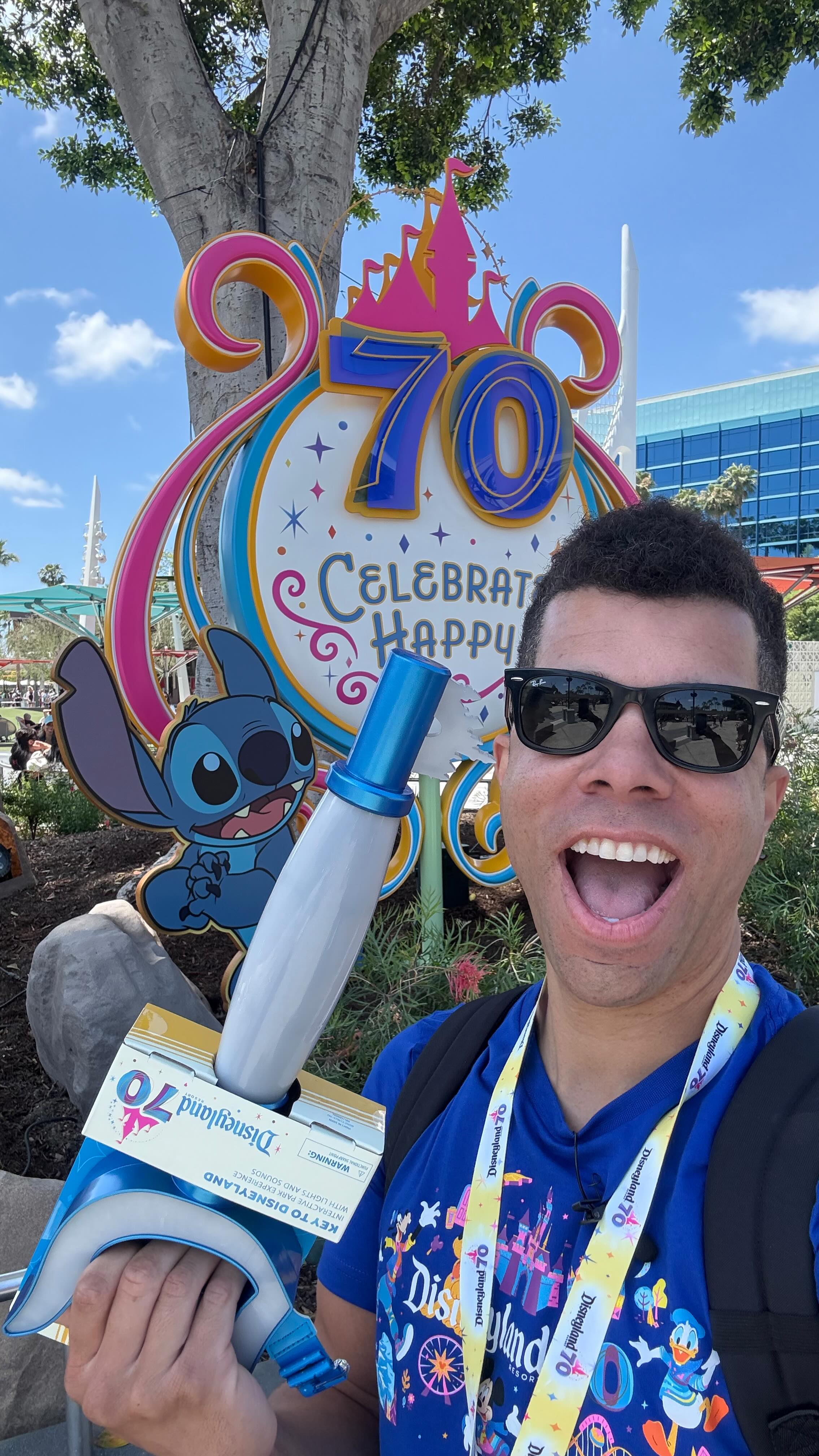 Here is the“Key to Disneyland” which is an in-park experience to