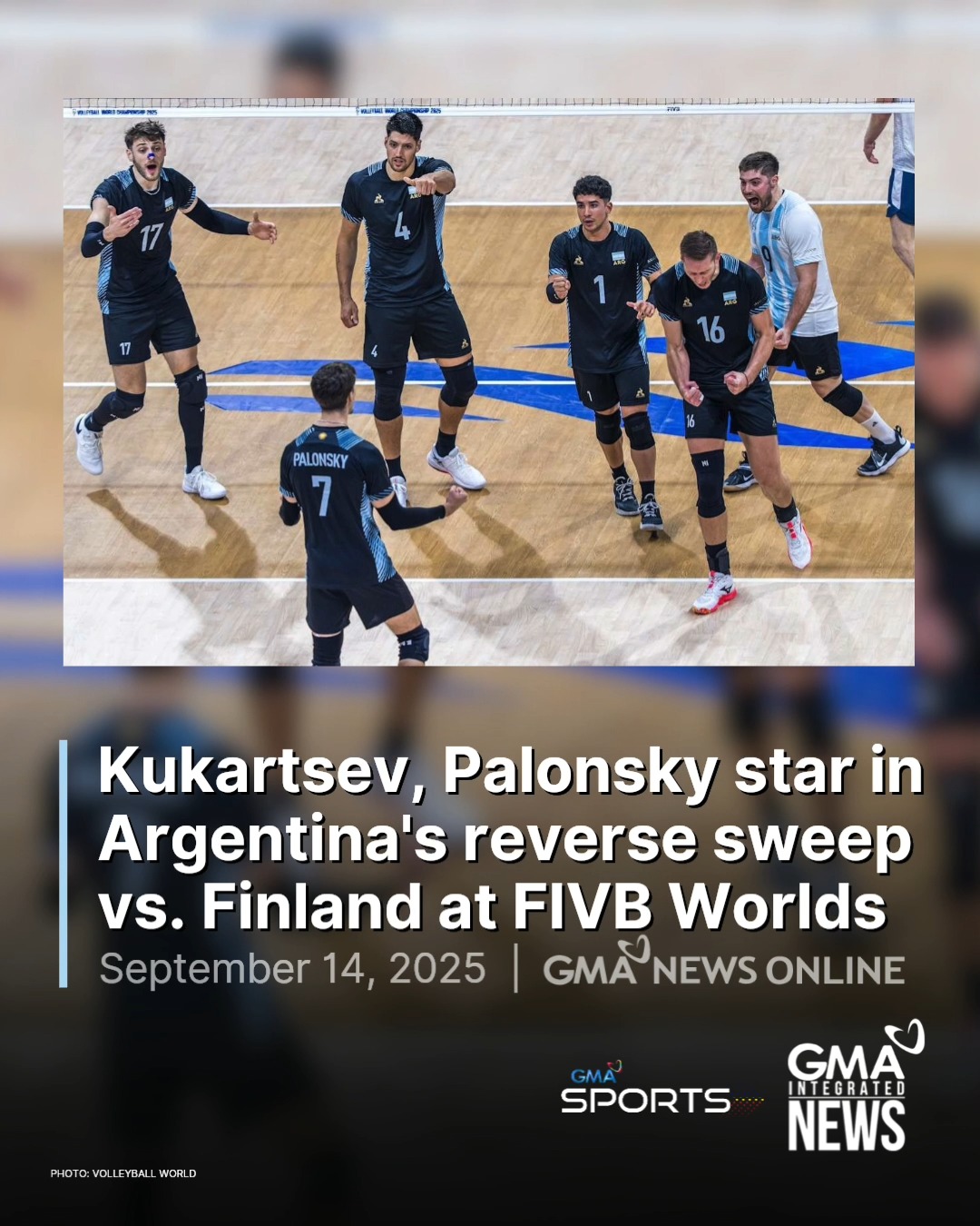 Pablo Kukartsev and Luciano Palonsky formed a deadly duo as Argentina ...