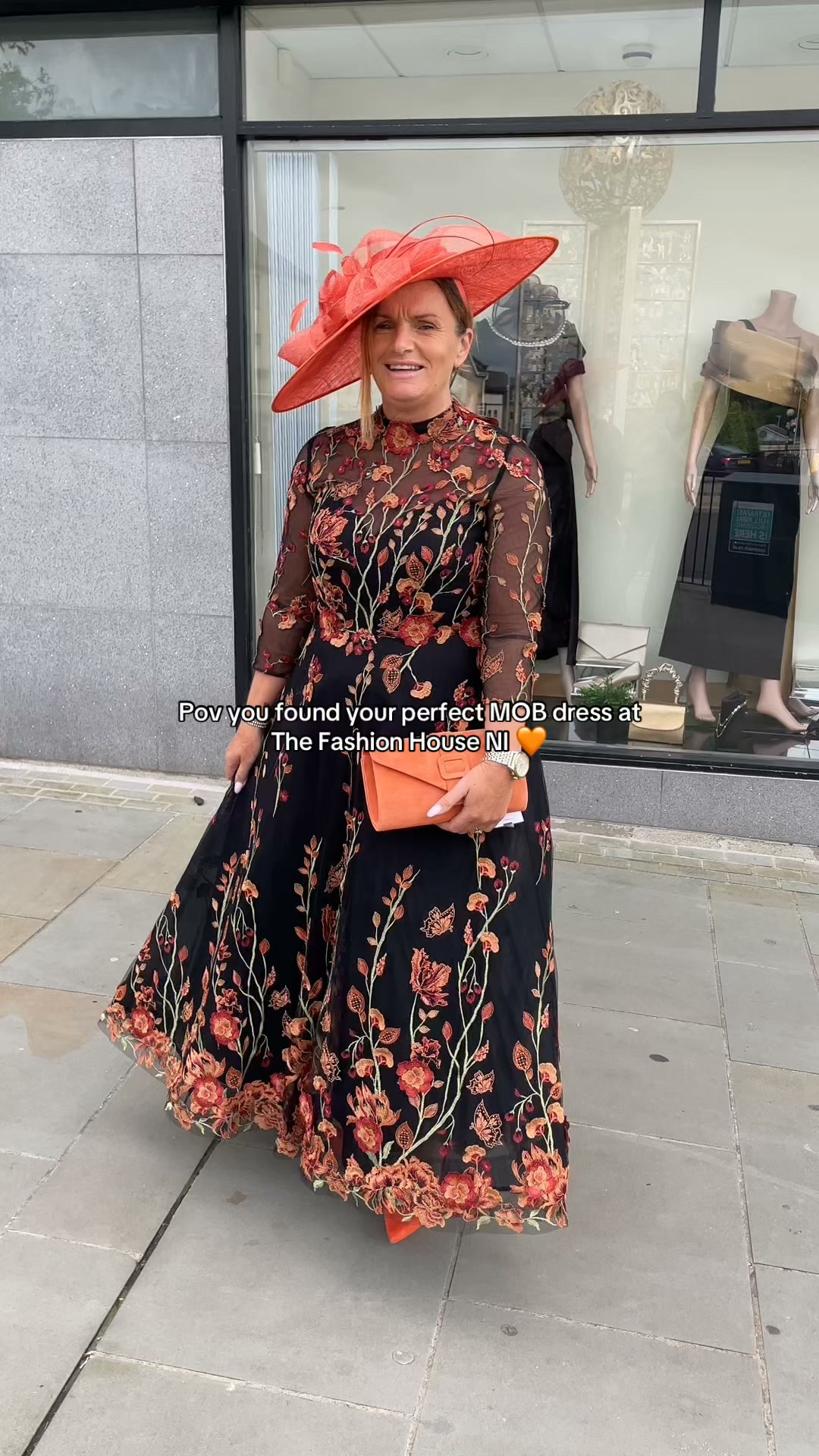 Mother of the Bride dress of dreams ✨🧡 , 📲message on fb/insta or call 028 7963 1753 to book your appointment , 🔗 see more at https://thefashionhouseni.co.uk , #motherofthebride #motherofthegroom 