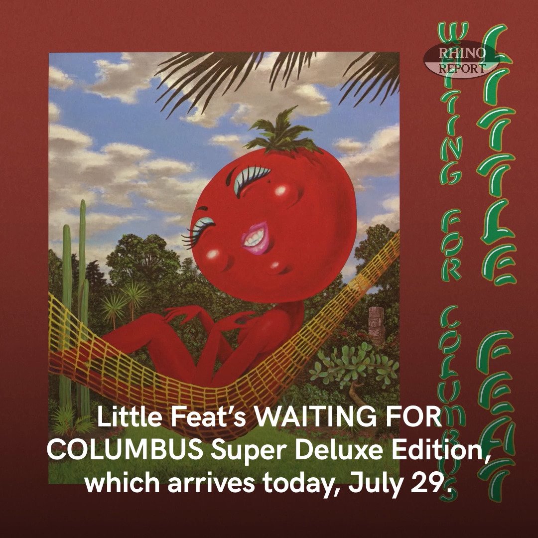 F-E-A-T! We're over the moon about the new Little Feat WAITING FOR