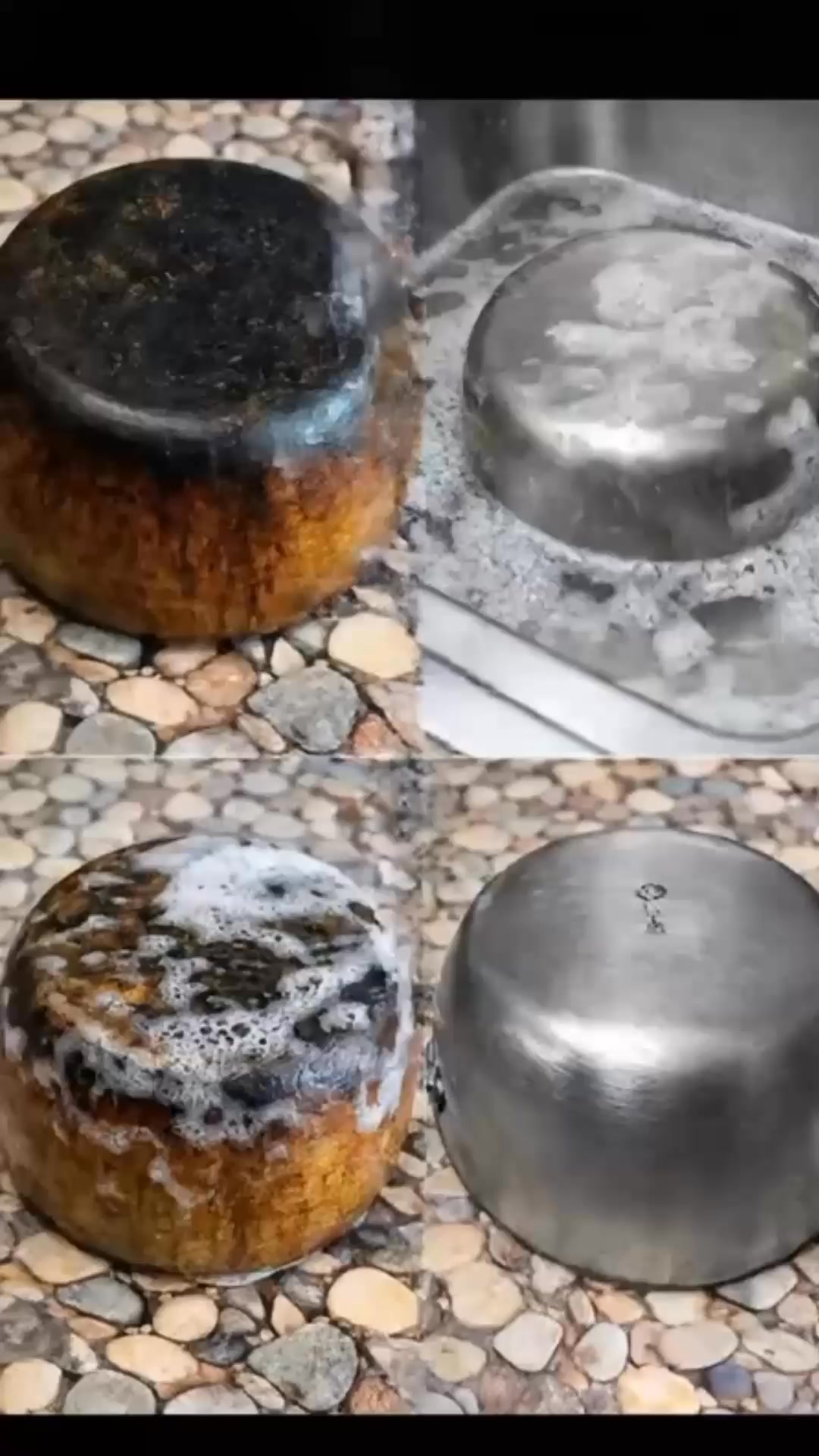 🔥 Burnt pan? Rust that won't come off? Before you throw it away, try ...