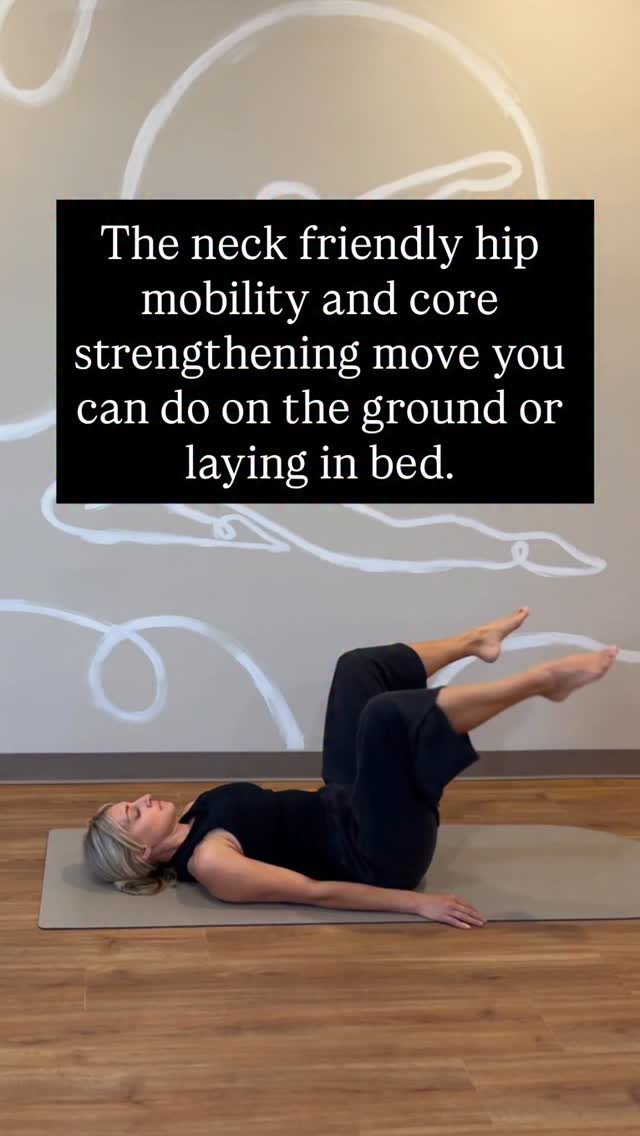 If crunches or sit-ups bother your neck — this one’s for you.⁣ ⁣ This ...