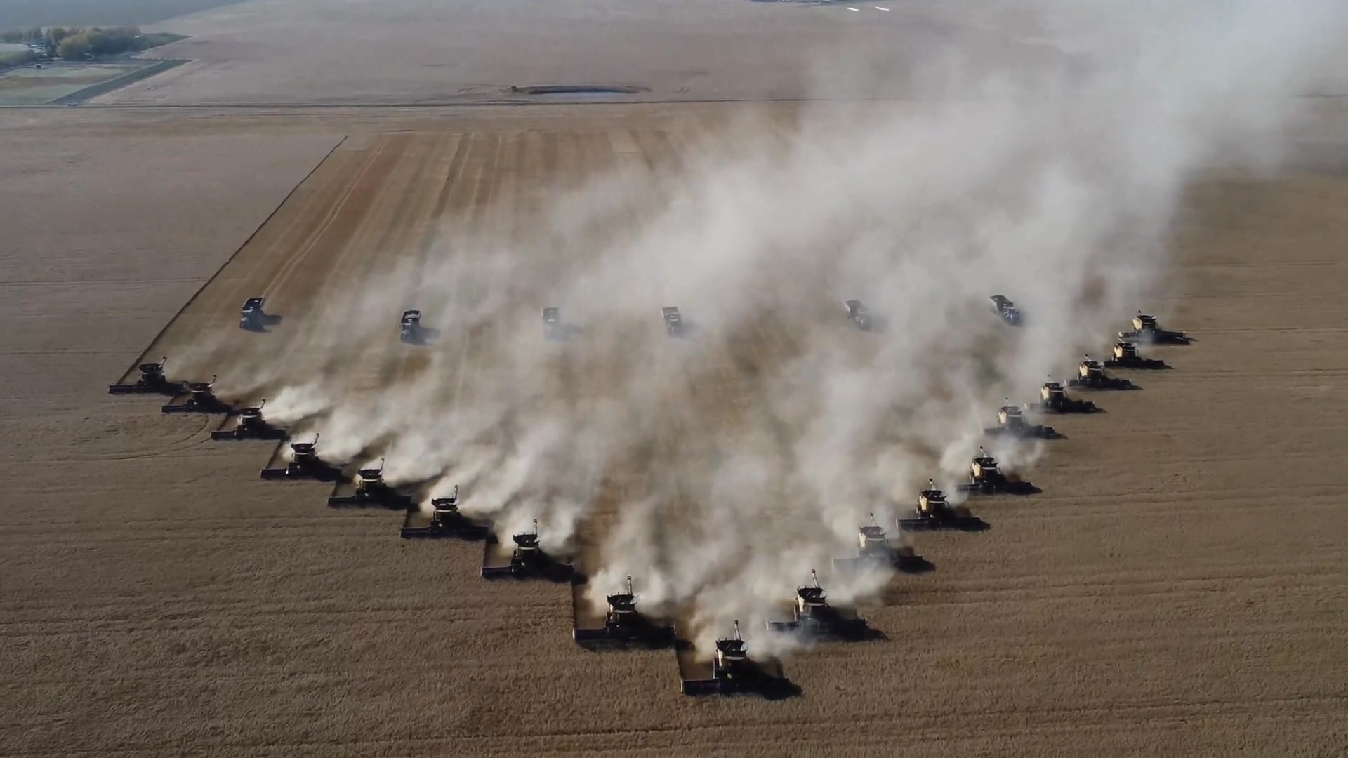 Golden fields, steady hands, and the sound of harvest rolling on. When ...