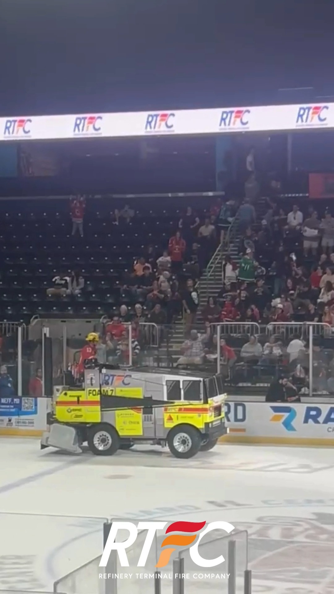 When the IceRays take the ice, our RTFC family is right there with them ...