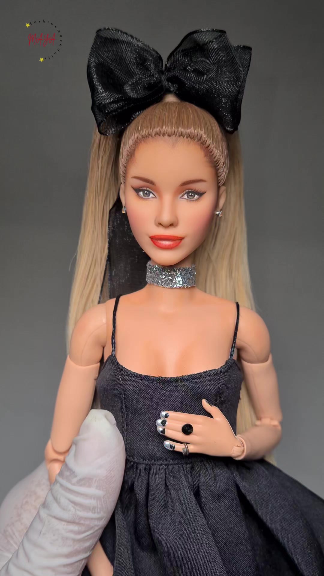 ariana grande black babydoll dress Matt made this week🤗 campaign:garden-party-26 Buy Friends Like These Color:DARK BROWN
