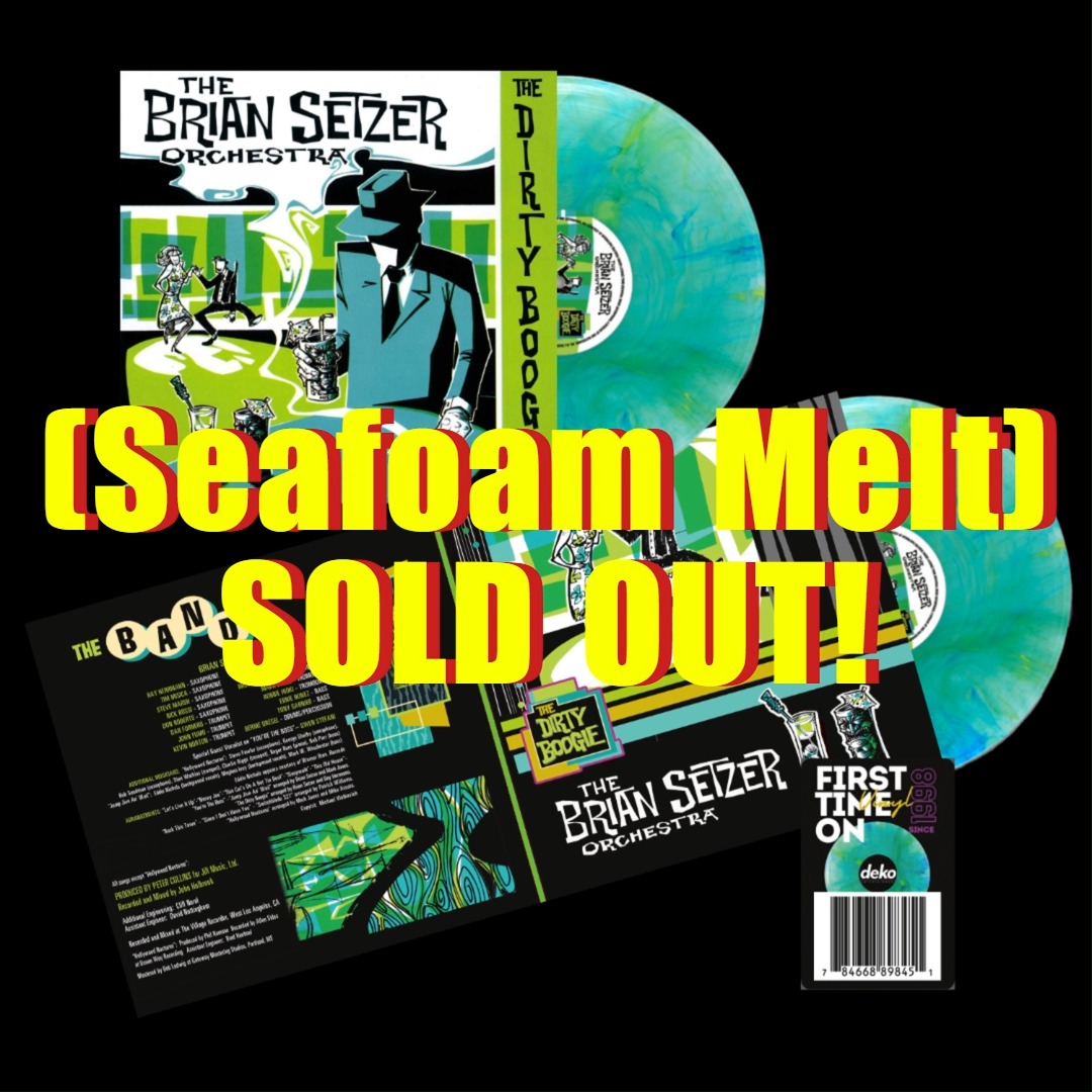 The Brian Setzer Orchestra's 'The Dirty Boogie' is back in seafoam