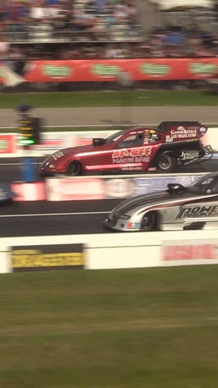 BODY BLOWN RIGHT OFF ️ Bobby Bode nearly edged out Matt Hagan for the ...