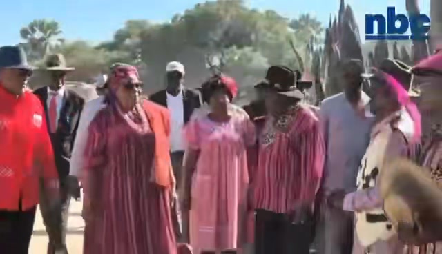 Arrival…President Netumbo Nandi-Ndaitwah has arrived at Omhedi Palace ...