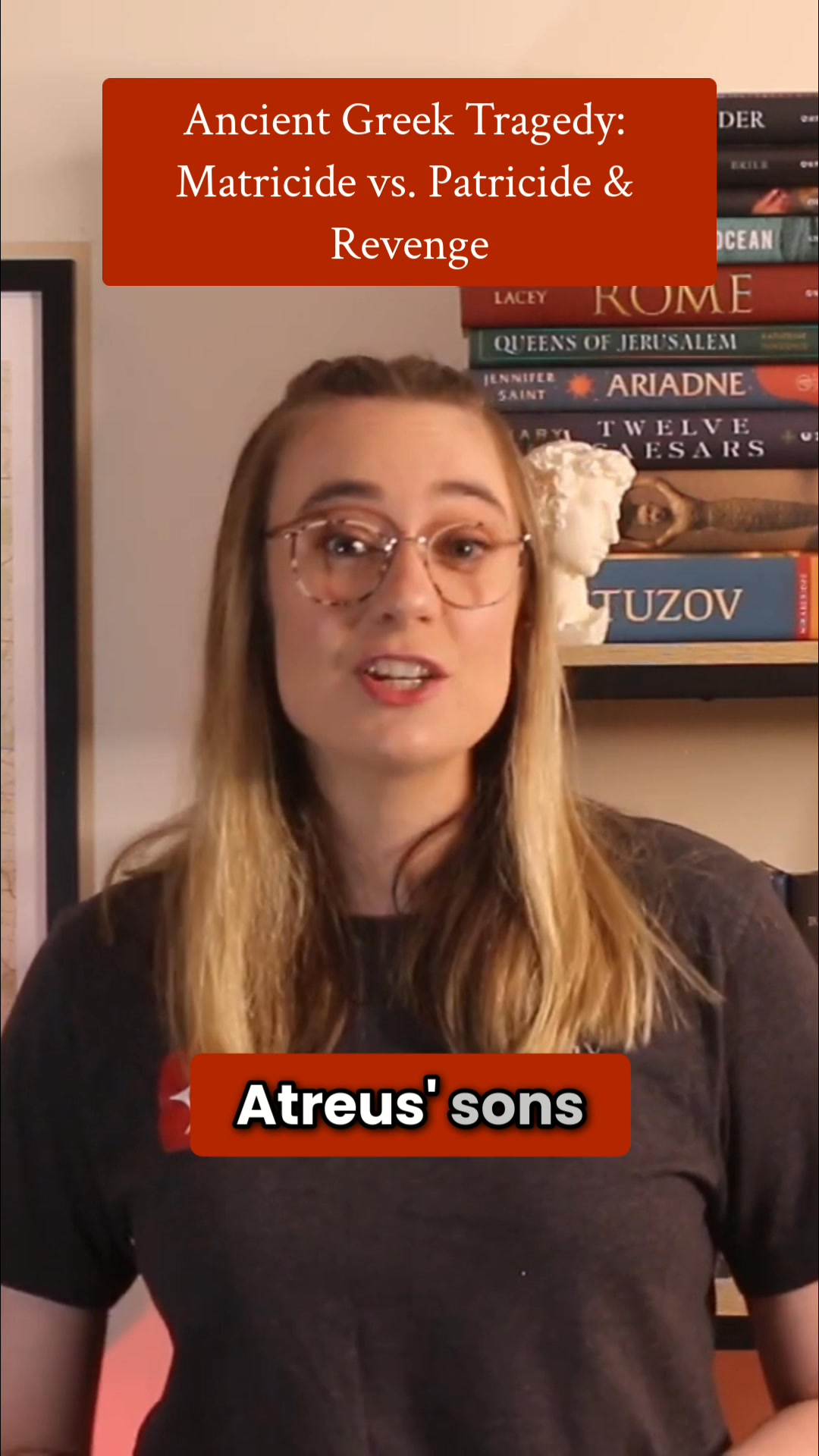Ancient Greek Tragedy: Matricide vs. Patricide & Revenge Atreus' sons ...