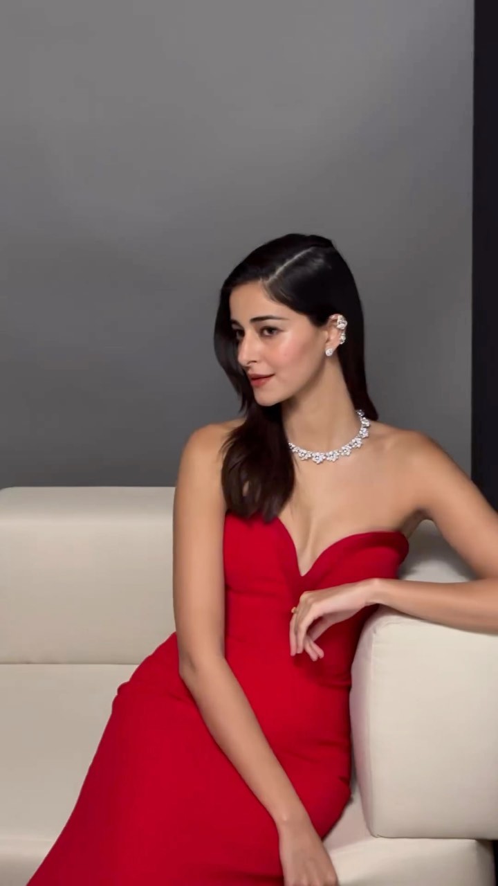open lace back dress Buy VDress Ananya Panday Red Color Body Suit Dress (L) at Amazon.in