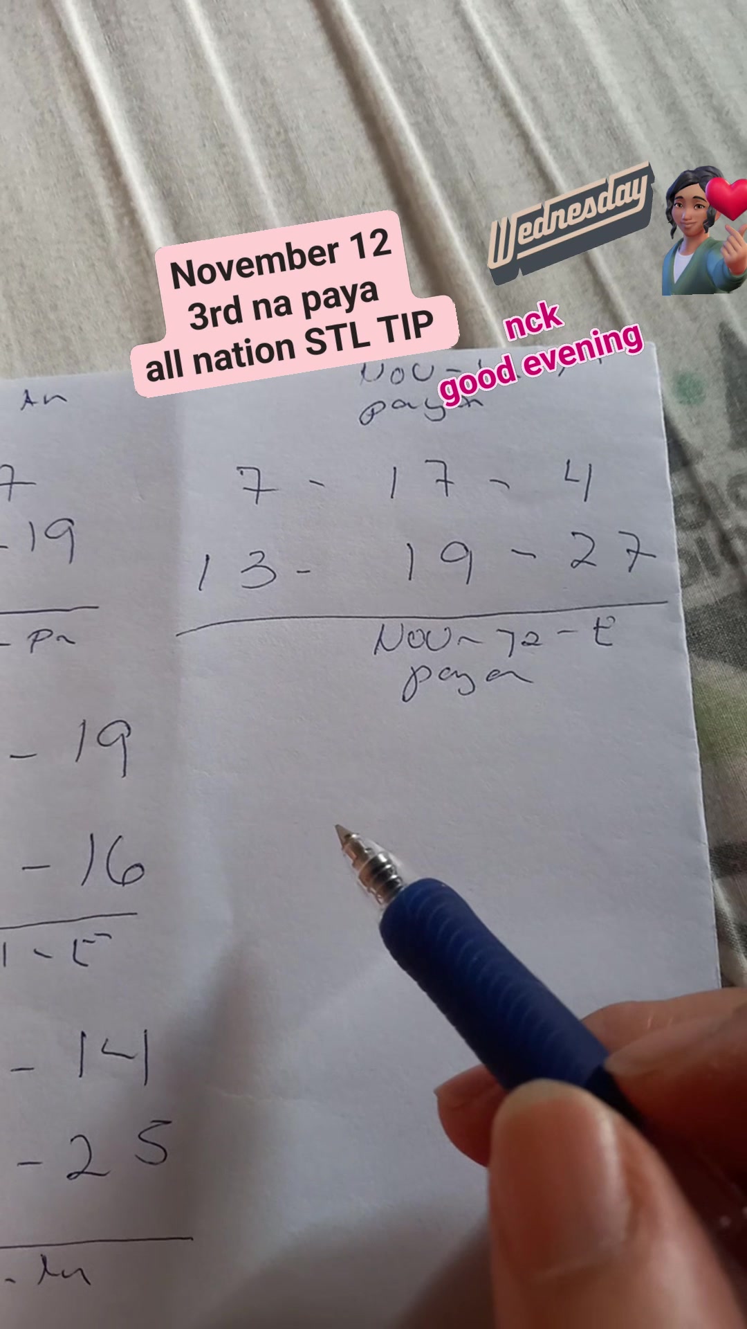 3rd na paya all nation #November 12 #goodevening #digitalcreator # ...