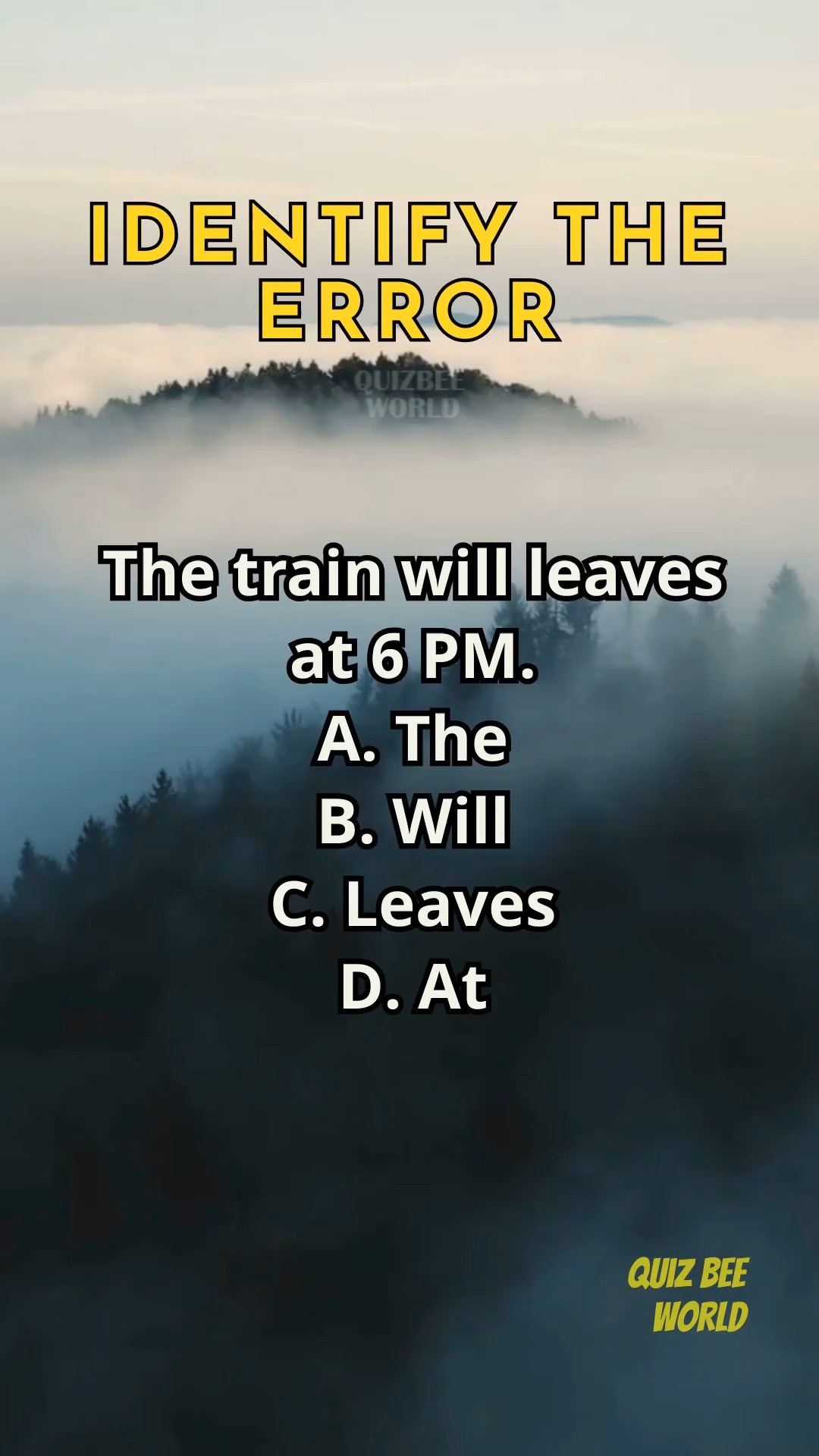 Identify The Error 69 #English #englishgrammar #englishlesson # ...