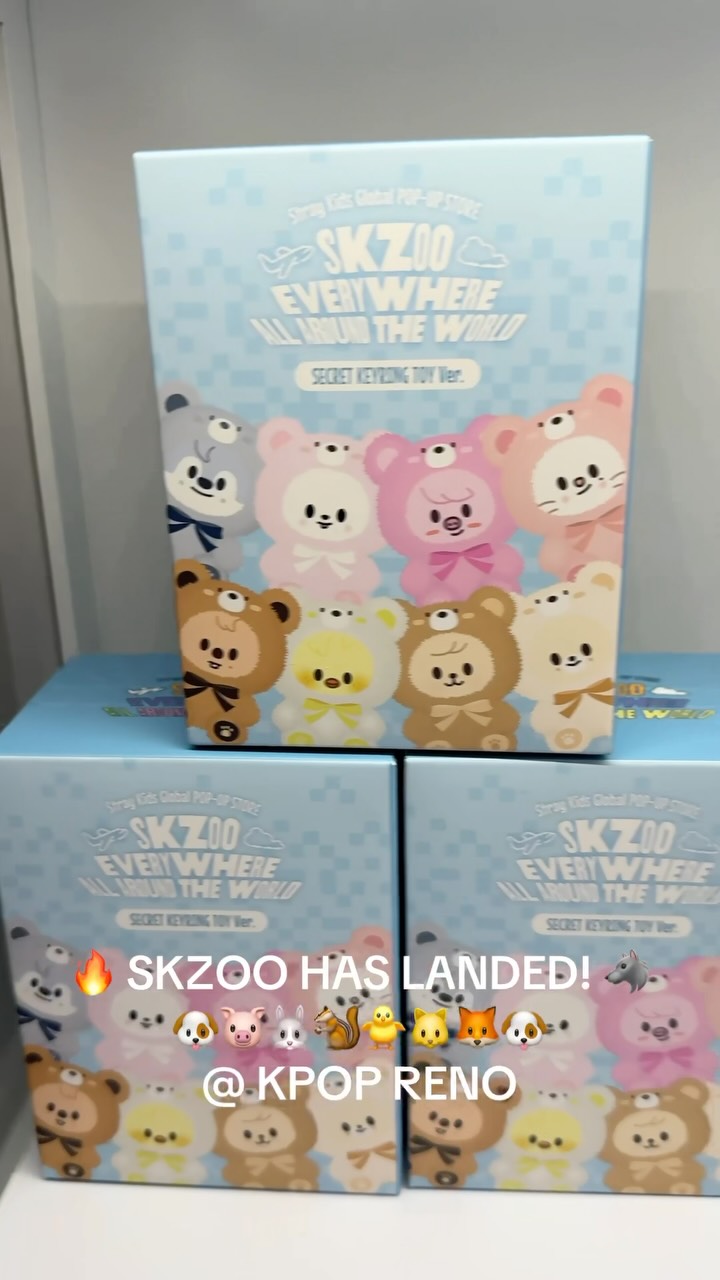 The SKZOO Everywhere All Around The World – SECRET KEYRING TOY Ver