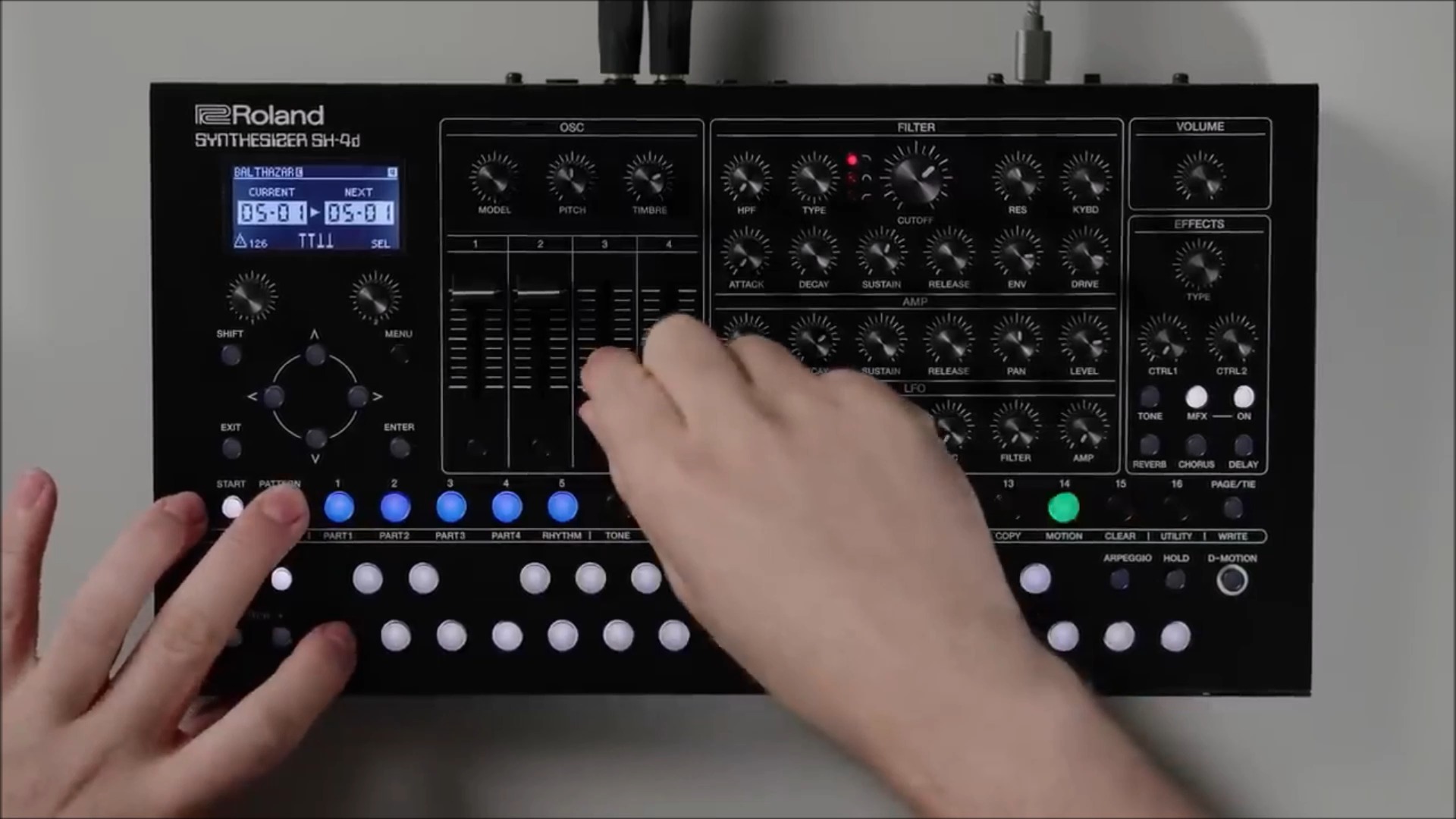 You’ll never run out of musical ideas with the SH-4d synthsizer and its ...