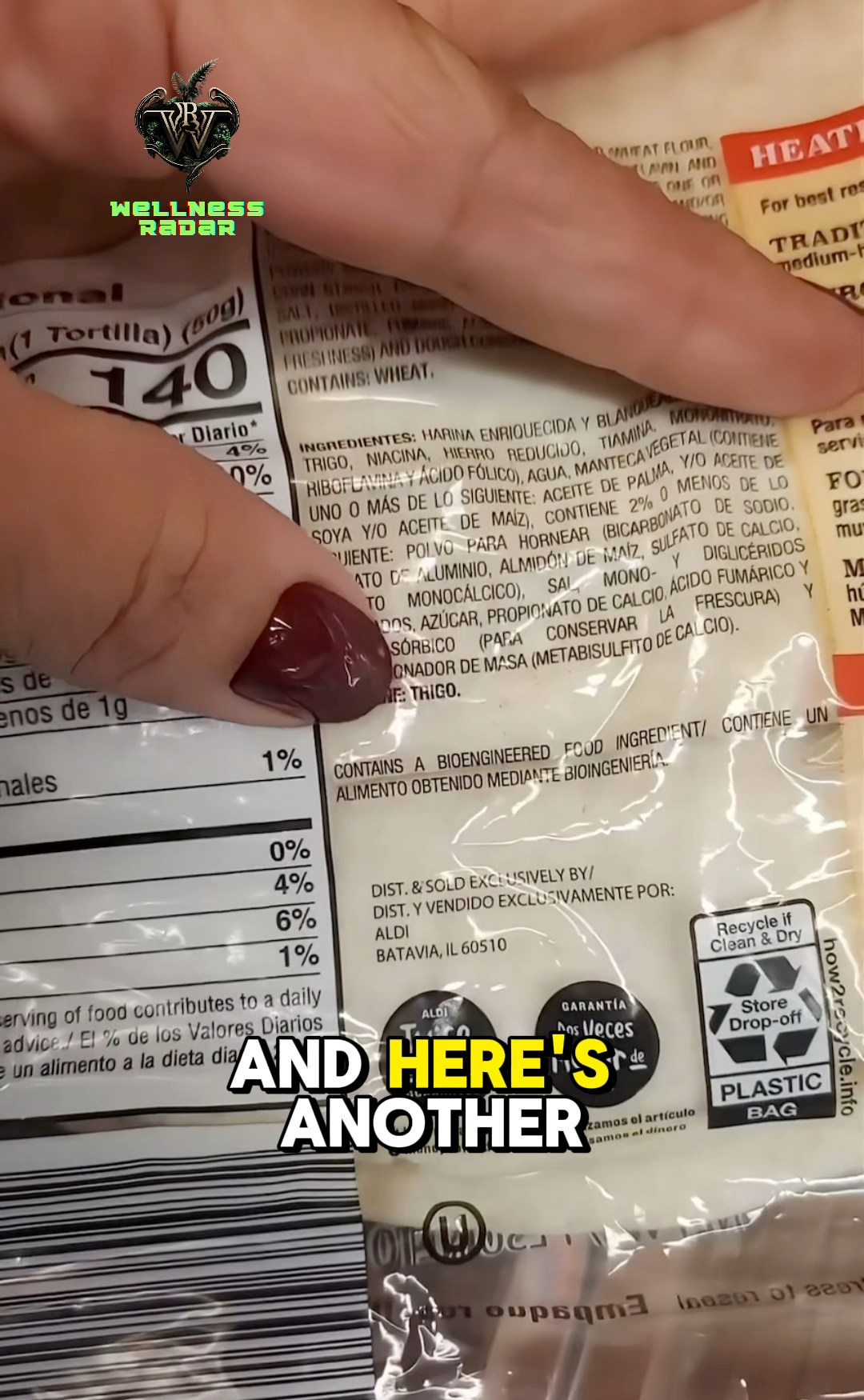 At Aldi, almost every packaged product is labeled “bioengineered food ...